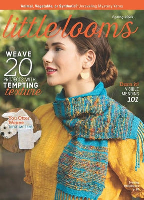 Long Thread Media Magazines Easy Weaving with Little Looms - Spring 2023