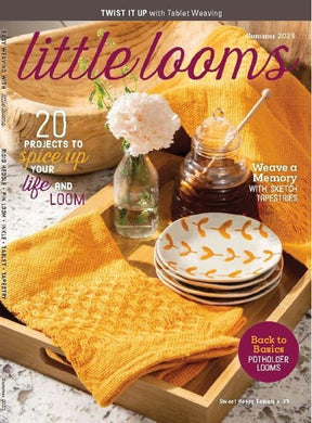 Long Thread Media Magazines Easy Weaving with Little Looms - Summer 2023