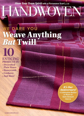 Long Thread Media Magazines Handwoven Magazine Fall 2024