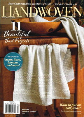 Long Thread Media Magazines Handwoven Magazine Jan/Feb 2024