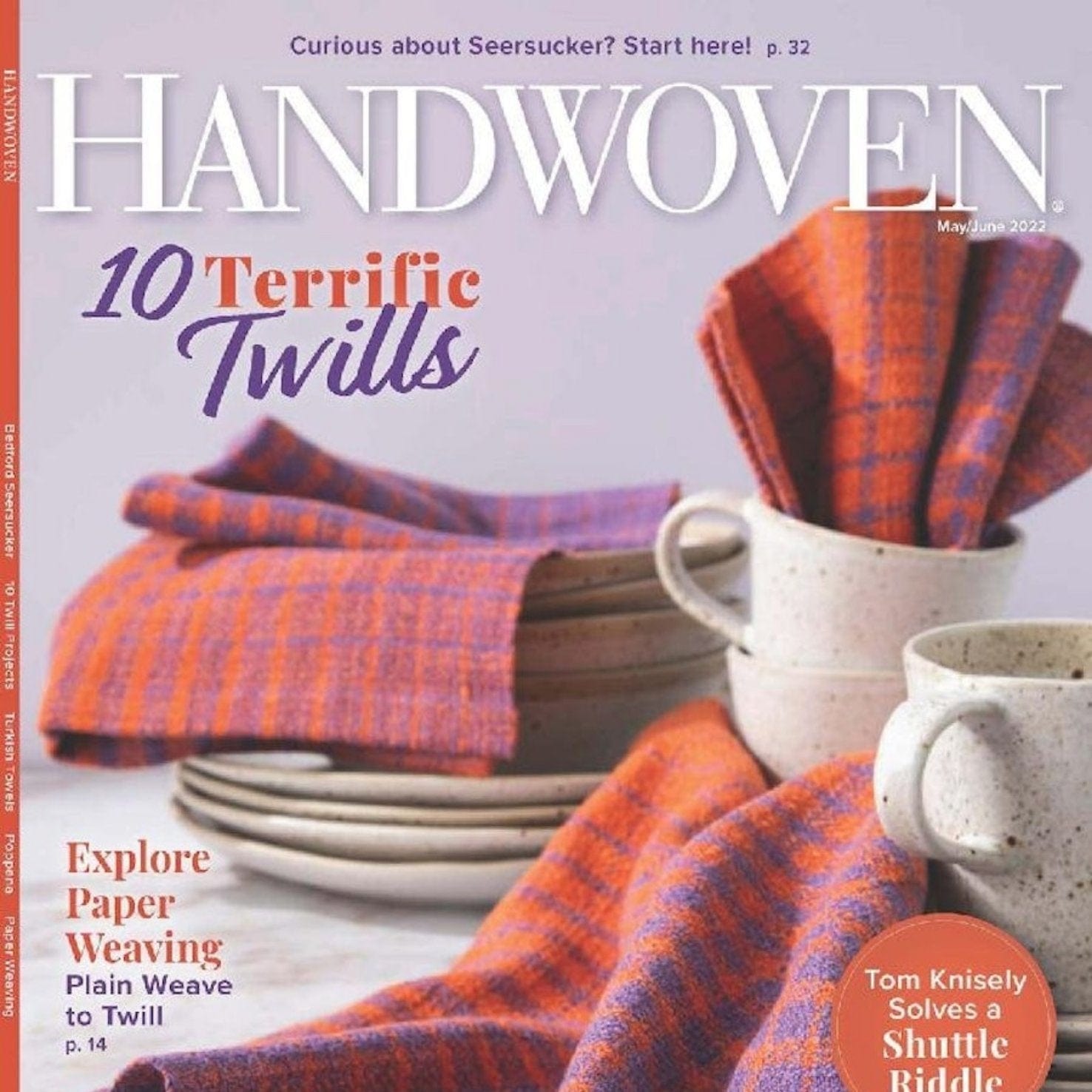 Long Thread Media Magazines Handwoven Magazine May/June 2022