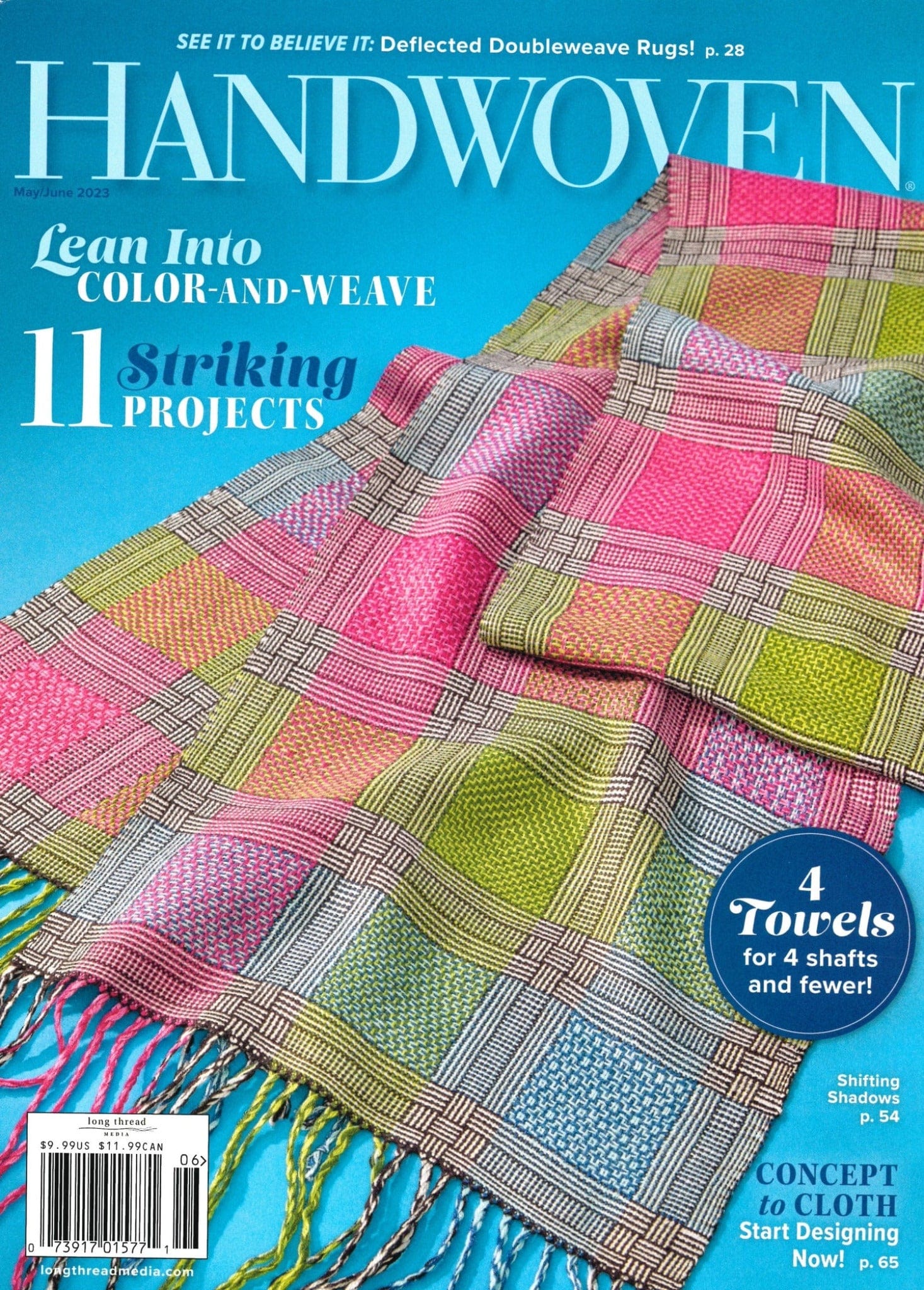 Long Thread Media Magazines Handwoven Magazine May/June 2023