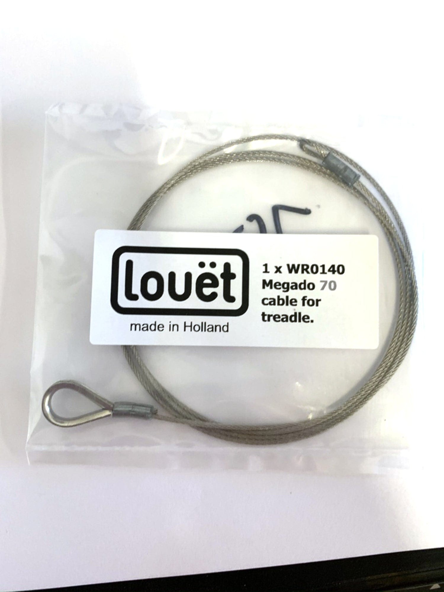 Louet Inc. Replacement Parts, Conversions & Add-Ons 27.5"/70cm Louët Megado Treadle Cable