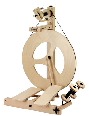 Louet Inc. Spinning Wheels 3 / Irish Louët S10 Concept Double Treadle Spinning Wheel w/sliders