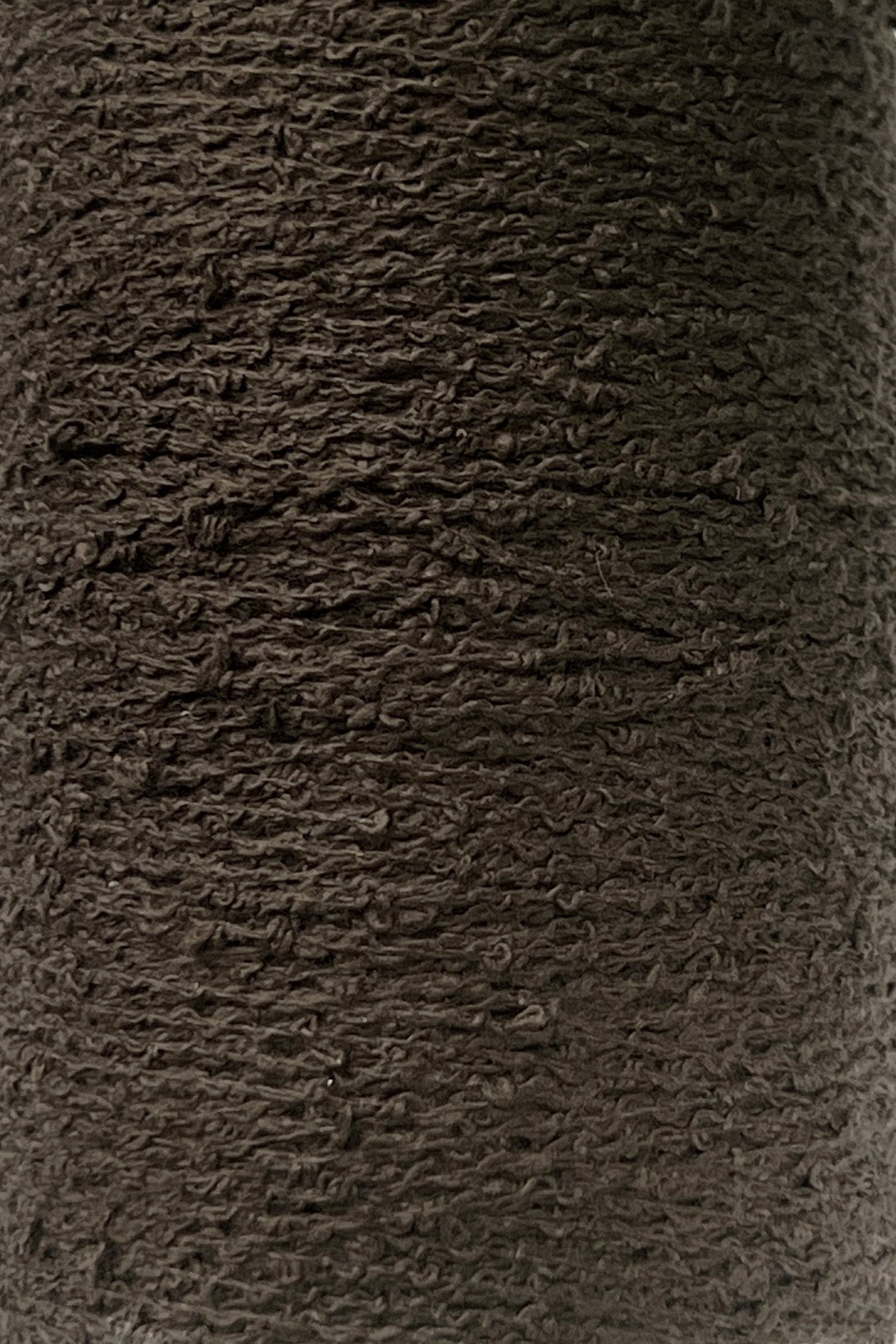 Maurice Brassard Yarn Brun Chocolat Cotton Bouclé Yarn | Tube