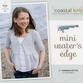 Never Not Knitting Digital Patterns Coastal Kids Mini Water's Edge Cardigan, download