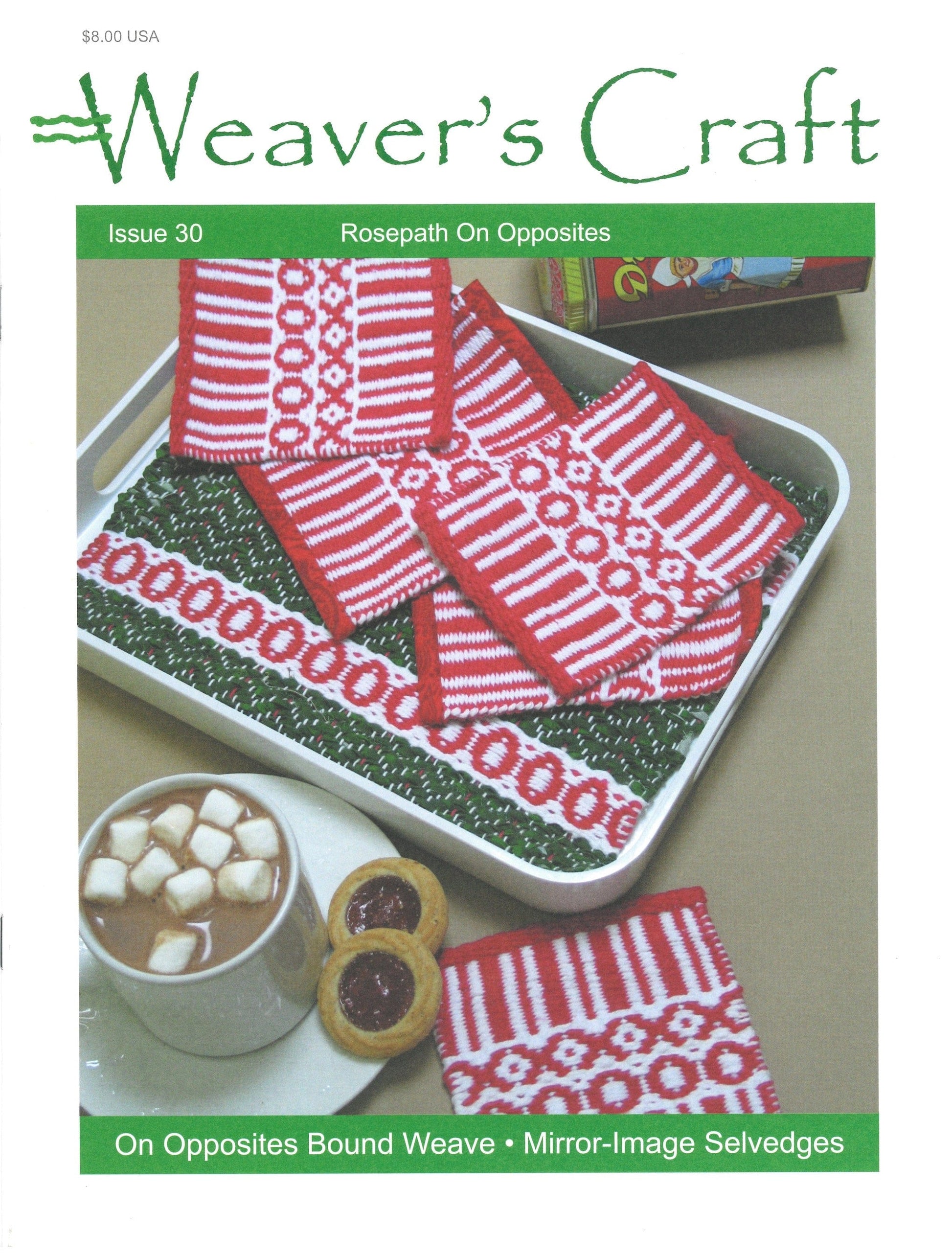 Plain Tabby Press Magazines Weaver's Craft Issue 30: Rosepath on Opposites