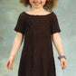 Plymouth Yarn Co. Print Patterns Girl's Smock Dress