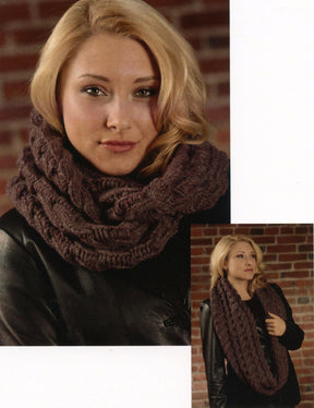 Plymouth Yarn Co. Print Patterns Infinity Cowl