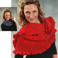 Plymouth Yarn Co. Print Patterns Ruffled Scarf or Shawl