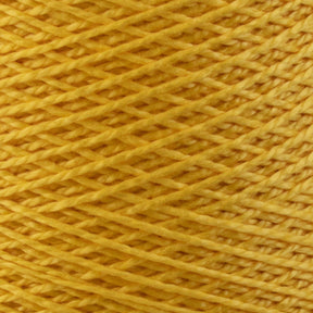 Supreme Corp. Yarn 113 Yellow 3/2 Pearl Cotton Yarn | Mini-cone