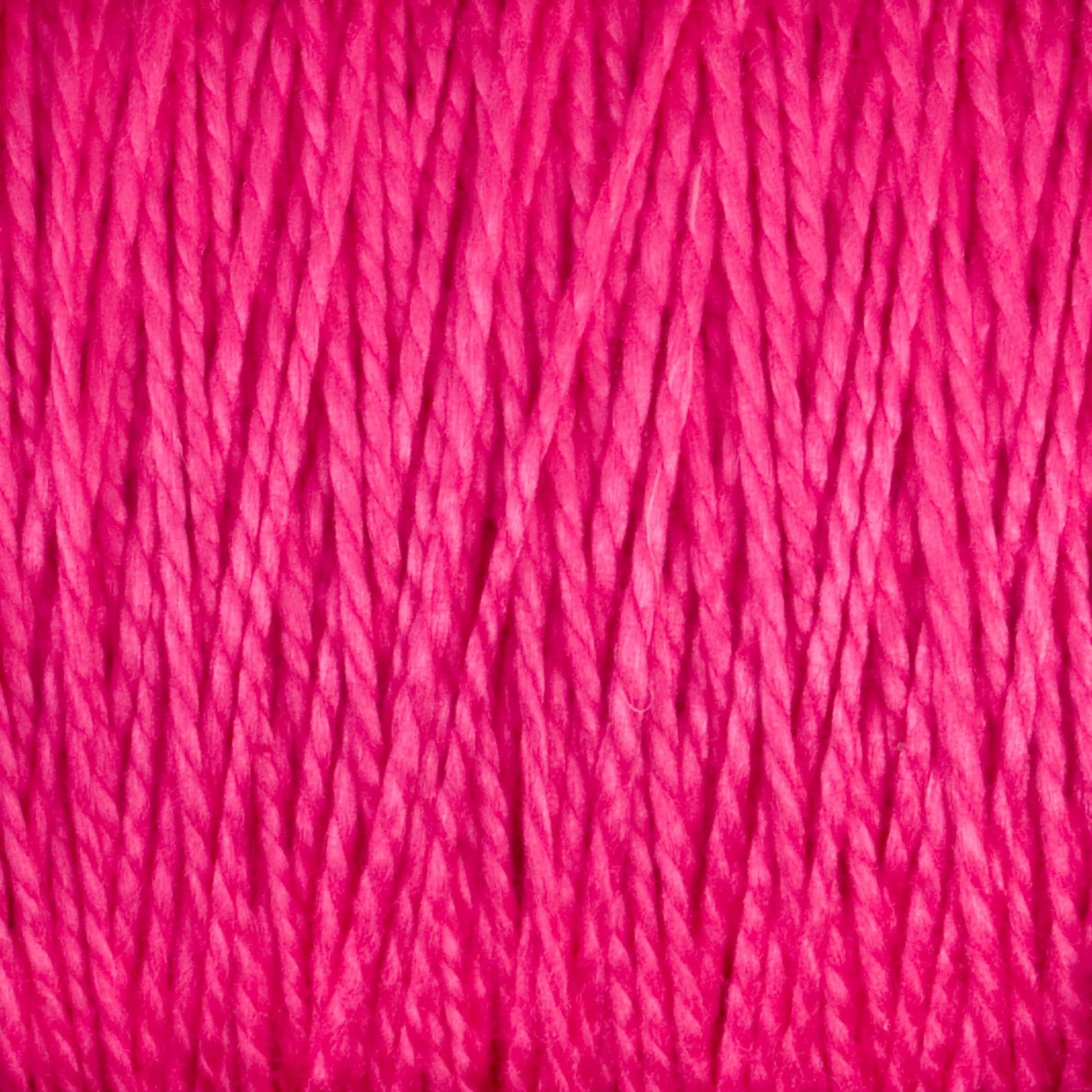 Supreme Corp. Yarn 56 Dark Fuchsia 3/2 Pearl Cotton Yarn | Mini-cone