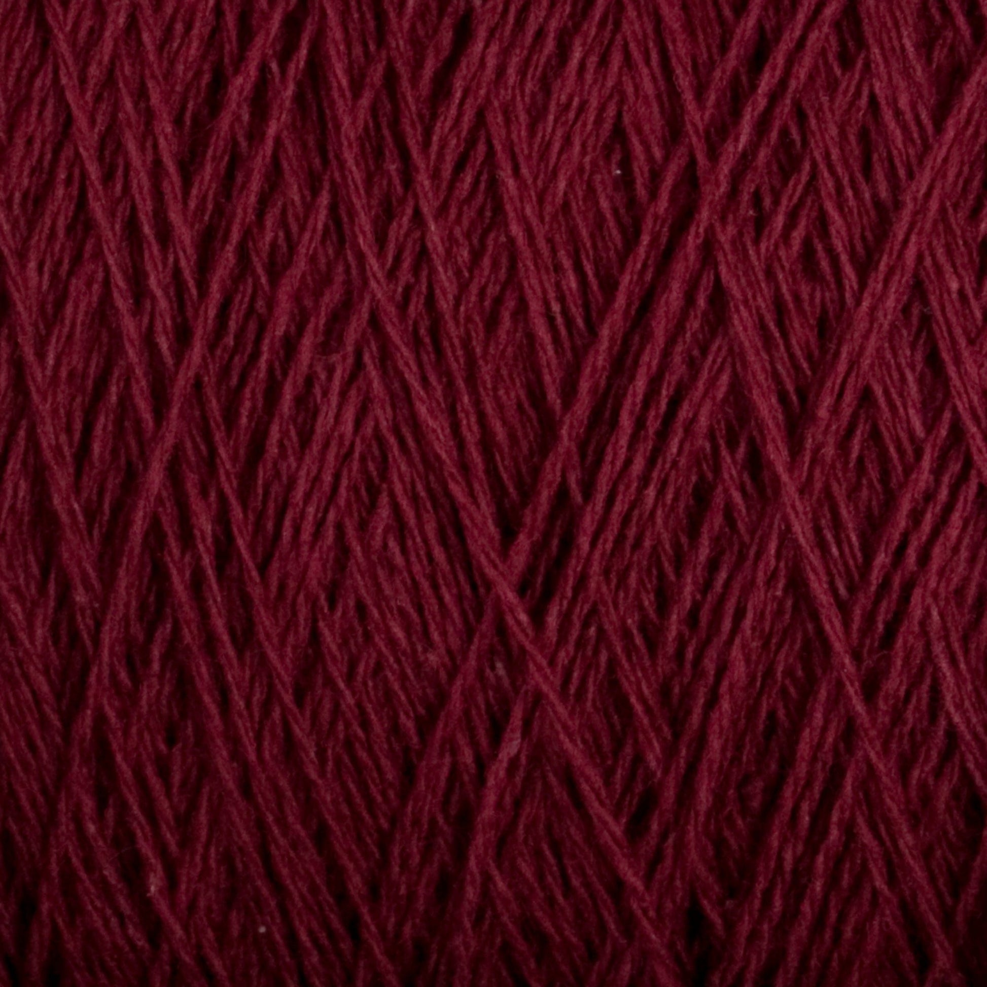 Supreme Corp. Yarn 62 Wine Homestead 8/2 Cotton Yarn | Mini-cone