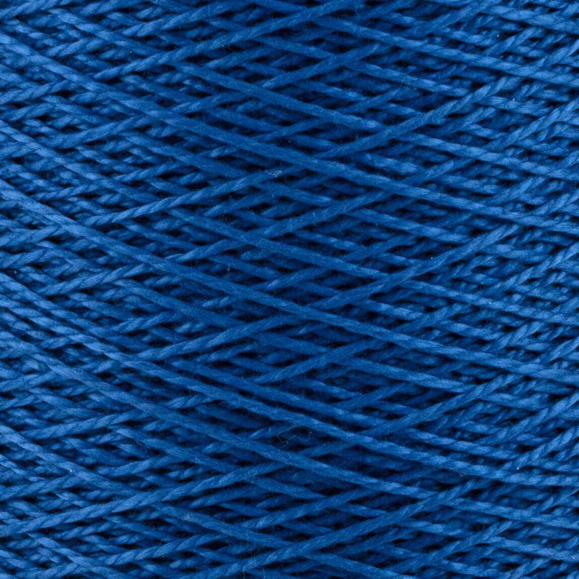 Supreme Corp. Yarn 63 Yale Blue 3/2 Pearl Cotton Yarn | Mini-cone