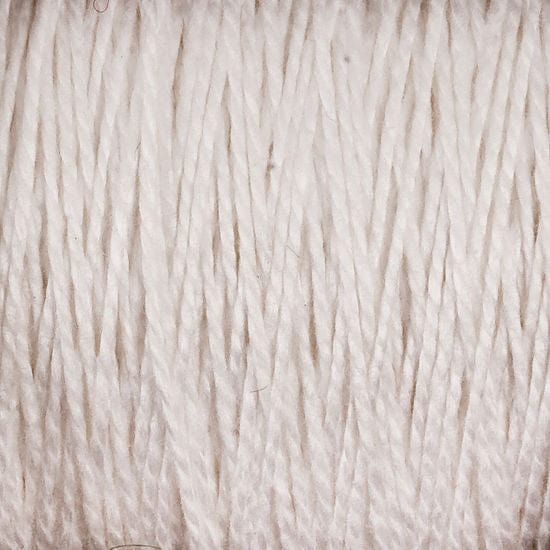 Supreme Corp. Yarn Bleached White 10/2 Pearl Cotton Yarn | Large Cone