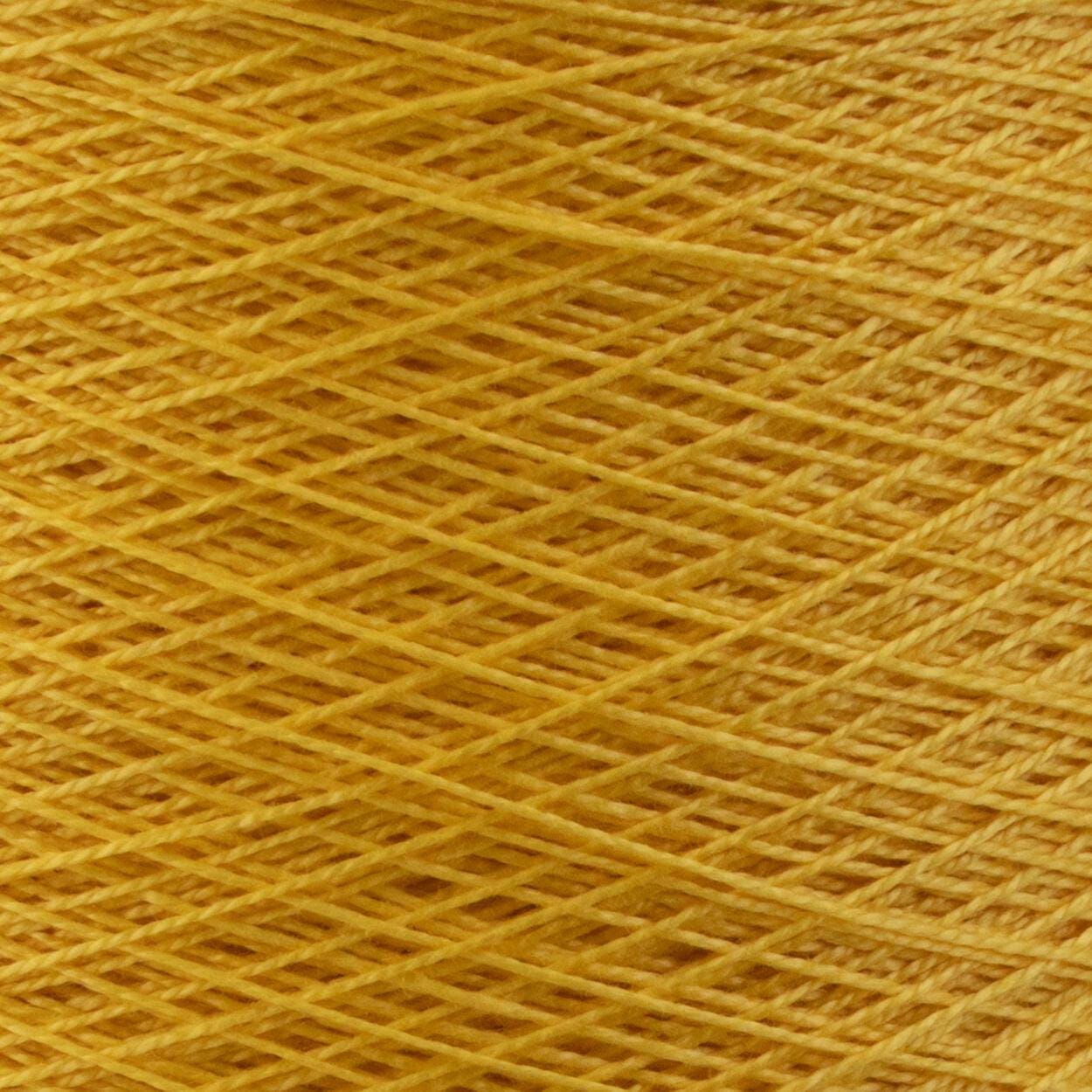 Supreme Corp. Yarn Yellow 10/2 Pearl Cotton Yarn | Large Cone