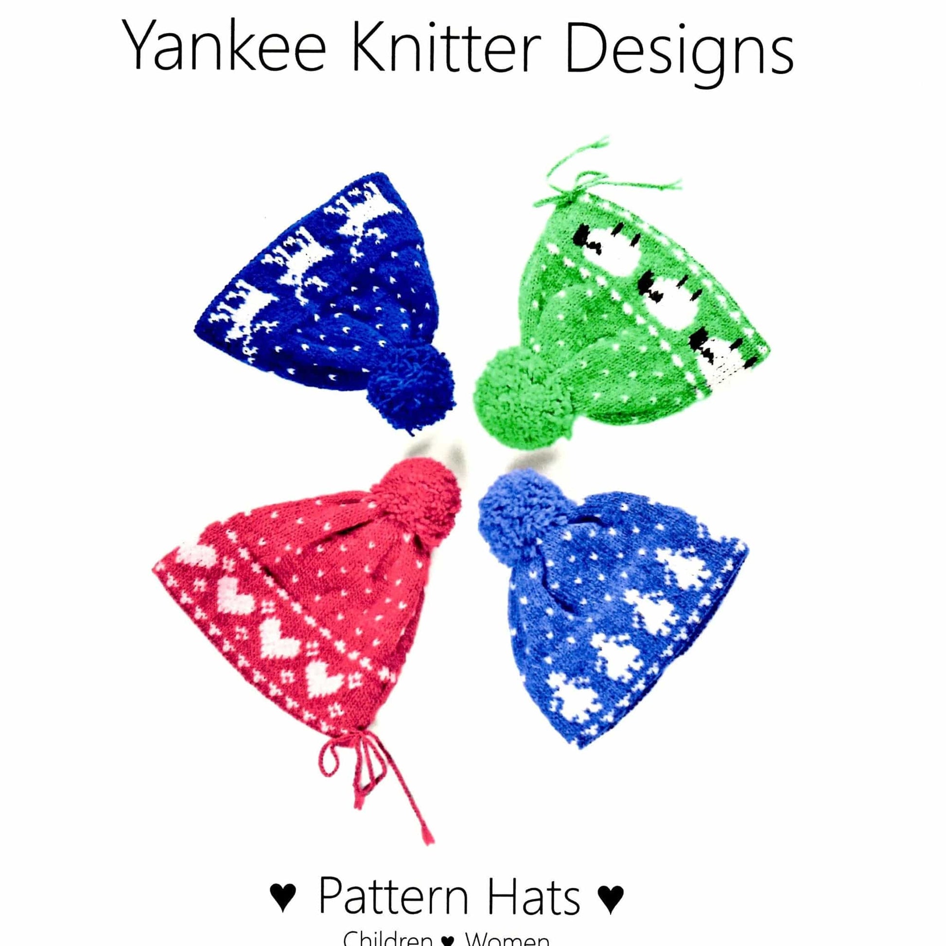 Yankee Knitter Designs Digital Patterns Pattern Hats, download