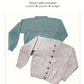 Yankee Knitter Designs Print Patterns Mock Cable Pullover & Cardigan