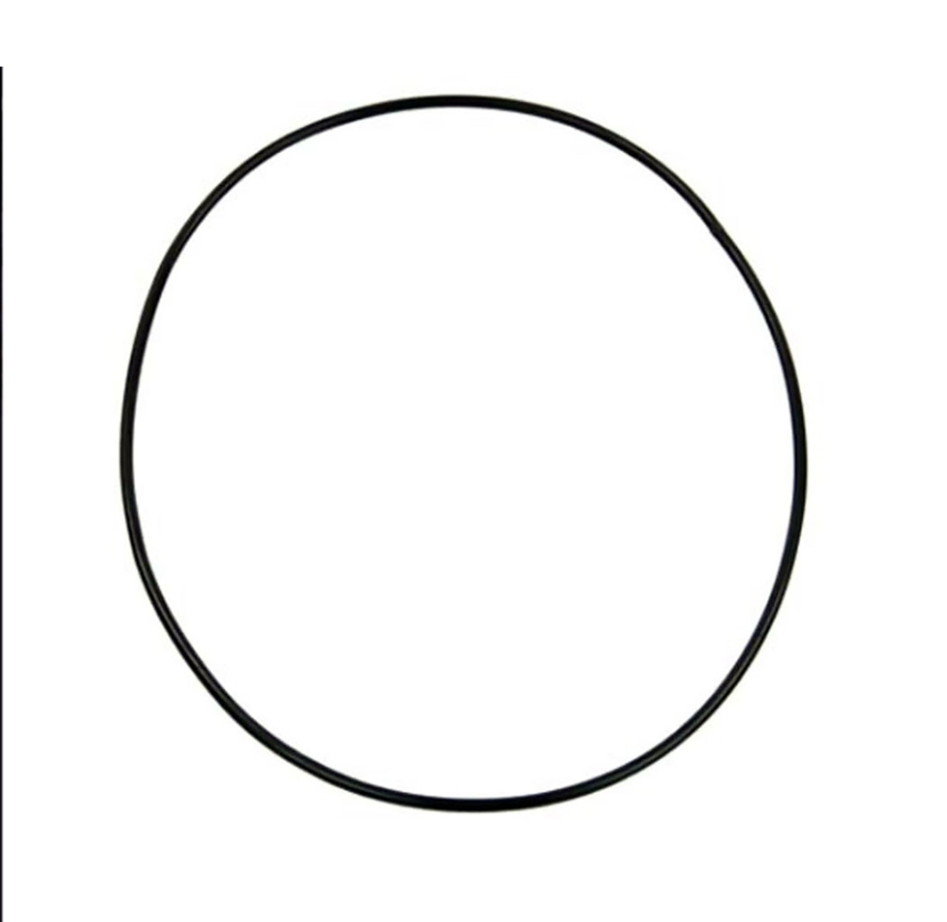 A single black rubber O-ring, which closely resembles a Louët Spinning Wheel Drive Band/Belt by Louët Inc., is shown against a plain white background. The O-ring is circular and appears to be an automotive or mechanical component often used for sealing connections.