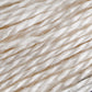 Close-up of beige yarn strands twisted together. The textured fibers are tightly wound and appear soft, indicating a smooth, slightly shiny surface suitable for knitting or crocheting. Henry's Attic 2/12 Natural Silk Yarn Skein adds a touch of luxury to the light, neutral tone.