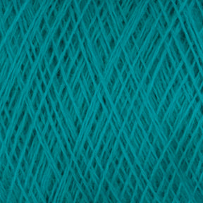 Close-up image of Jagger Brothers, Inc.'s JaggerSpun Maine Line 3/8 Yarn | Mini-cone, showcasing the intricate crisscrossing fibers arranged in a tight, overlapping pattern. The texture appears soft with subtle variations in shade caused by the lighting and fiber arrangement.