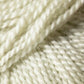 Close-up image of Jo Sharp Alpaca Kid Lustre yarn by Kingfisher Yarn & Fibre, showcasing its off-white twisted strands and soft texture. The fibers appear tightly spun, creating a smooth and consistent pattern throughout. The color is uniform, highlighting the natural look and feel of this premium Merino blend yarn.