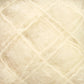 Close-up image of Victorian Brushed Mohair Yarn from Caledonian Dye Works shows a beige, fibrous, and textured material with a grid-like pattern. The surface appears soft and tangled with intersecting lines forming a crisscross design, reminiscent of luxurious mohair. The overall effect is a mix of organic and geometric elements.