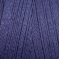 Close-up image of Maurice Brassard's 8/2 Bamboo Yarn | Mini-cone in blue, showcasing the texture and tightly wound strands. The color is a rich, medium-toned blue, and the fibers appear soft and consistent, ideal for knitters who value environmentally friendly materials in their knitting or crocheting projects.