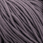 Close-up image of a mass of thick, twisted threads of Plymouth Select Worsted Merino Superwash yarn in a muted purple color, showcasing the texture and slight fuzziness of the merino fibers by Plymouth Yarn Co.