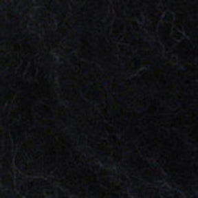 Close-up view of Harrisville Dyed & Carded Wool Fiber from Harrisville Designs, featuring a black textured surface with subtle heathered colors and fibers interwoven throughout like felting wool. The texture appears slightly fuzzy and uneven, creating a complex and intricate visual.