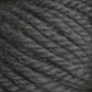 Close-up image of Halcyon Yarn Classic Rug Wool | Skein by Caledonian Dye Works. The thick, dark gray yarn features a slightly fuzzy texture and is tightly twisted in plies. The fibers appear soft and well-defined, making it ideal for knitting or crocheting projects. Perfect for weavers looking to incorporate this high-quality rug wool into their hand-dye creations.