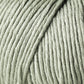 Close-up image of a skein of Jo Sharp Soho Summer DK Cotton by Kingfisher Yarn & Fibre, showcasing the neat, parallel arrangement of the light grey yarn strands. The texture appears smooth and soft, making it ideal for knitting or crocheting projects. Perfect for summer creations due to its lightweight cotton feel.