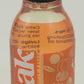 A clear plastic bottle with a black flip-top cap contains Soak Wash brand liquid detergent in the Yuzu scent. The biodegradable label is orange with white text, featuring patterns of leaves and flowers. Suitable for delicate wash items, this no-rinse soap from Soak Wash Inc. comes in a 90 mL size, sufficient for 18 washes.