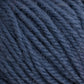 Close-up view of tightly wound, dark blue yarn fibers. The texture appears soft and slightly fuzzy, indicating Halcyon Deco Rug Wool by Caledonian Dye Works. The strands are twisted together, creating a rich, detailed pattern suitable for versatile yarn projects.