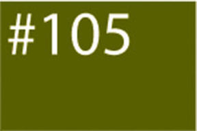 A rectangular image with a dark green background featuring the white text "#105" at the top left corner, reminiscent of the rich hues found in Jacquard Products' Procion Dye for cellulose and silk fibers.