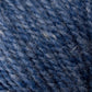 Close-up image of blue Bartletts Maine Wool - Sport yarn with subtle variations in the shade. The texture shows the twisted strands of the Bartlettyarns' wool, with some fibers slightly protruding, giving it a fuzzy appearance.