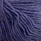 Close-up of strands from Knitting Fever Painted Desert Yarn, displaying a delicate purple hue and super fine weight. The individual fibers are visible, revealing a soft and slightly fuzzy texture. This yarn by Knitting Fever / Euro Yarns is tightly twisted, forming a uniform pattern perfect for crafting lightweight accessories with long color changes.