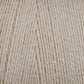 Close-up of Maurice Brassard's 8/2 Bamboo Yarn mini-cone fibers arranged in parallel lines, showcasing their cream-colored texture and thickness. The yarn appears soft and slightly glossy, indicating a smooth, high-quality material suitable for knitters or crocheters seeking environmentally friendly options.