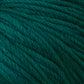 Close-up image of teal colored Malabrigo Rios yarn by Malabrigo Yarn, showcasing the texture and intertwining strands. The yarn appears thick and tightly spun, with a soft, wool-like appearance enhanced by kettle-dyed colors.