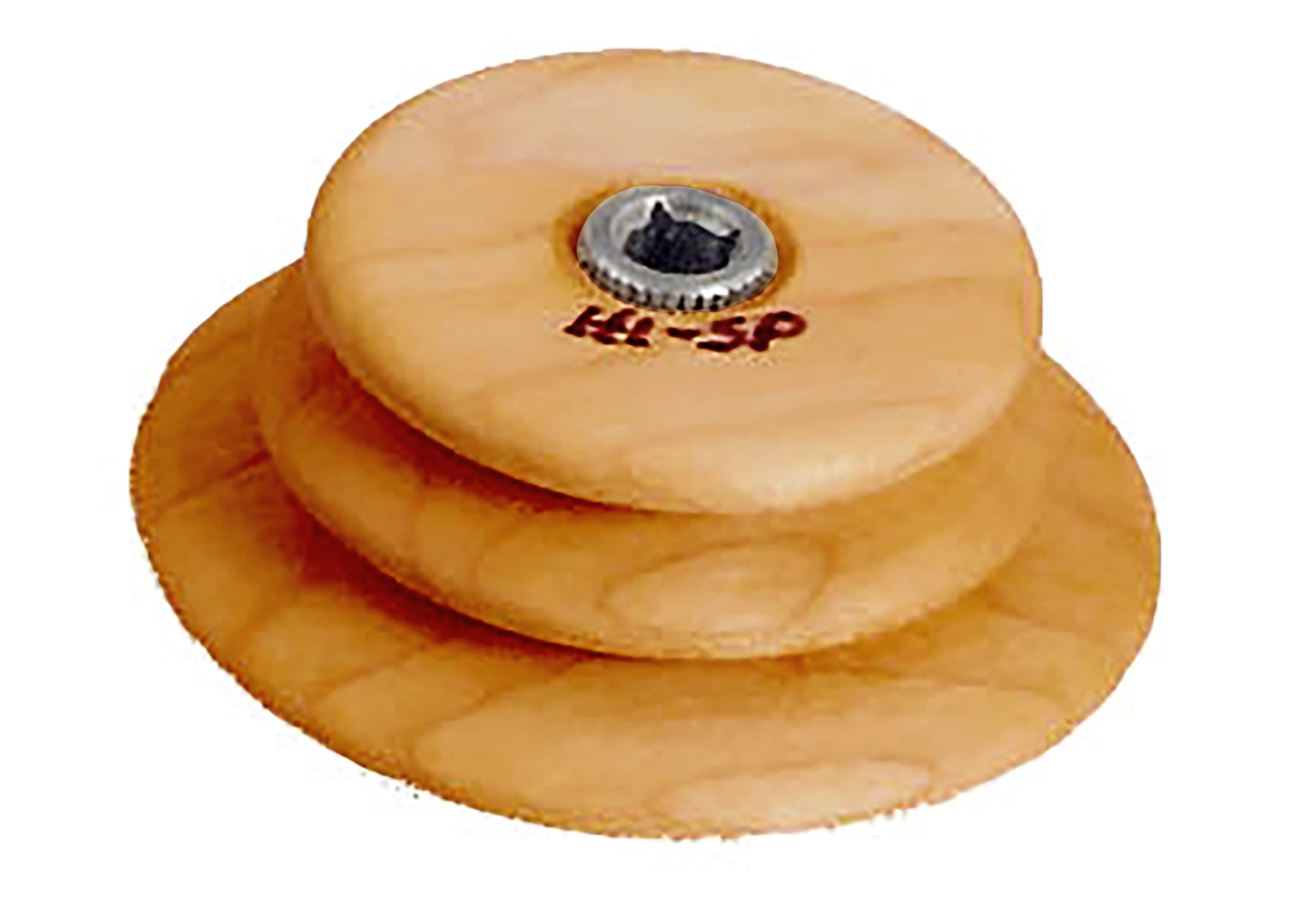 The Schacht Whorl by Schacht Spindle Co. is a wooden yo-yo featuring a metal axle and marked with "14-SP" on its surface. It boasts a classic design with two circular disks connected by the axle, and the wood has a light, natural finish.