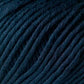 Close-up image of a dark blue skein of Jo Sharp Soho Summer DK Cotton from Kingfisher Yarn & Fibre, showing the twisted fibers and textured surface. The yarn appears thick and soft, ideal for knitting or crocheting. Perfect for summer projects.