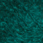 A close-up image of teal-colored curly yarn from Caledonian Dye Works' Victorian Bouclé Mohair Yarn collection, showcasing its rich texture and intricate loops. The fibers appear soft and fluffy, embodying the essence of Mohair Bouclé.