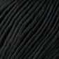 Close-up image of black, tightly ribbed fabric crafted from Jo Sharp Soho Summer DK Cotton by Kingfisher Yarn & Fibre, showing the detailed texture of the material. The fabric appears soft and flexible, with parallel lines creating a striped pattern. This lightweight cotton is perfect for summer garments.