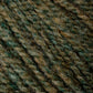 Close-up image of textured Bartletts Maine Wool - Sport yarn from Bartlettyarns in earthy tones, featuring shades of green and brown interwoven together, giving it a variegated appearance. The wool appears soft and slightly fuzzy, making it ideal for knitting or crocheting cozy accessories.