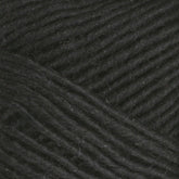 Close-up image of thick, dark gray yarn, tightly coiled and intertwined. The texture appears soft and slightly fuzzy, indicative of natural fibers such as Brown Sheep's Lamb's Pride Worsted Yarn. The even, parallel strands suggest quality yarn suitable for knitting or felting projects.