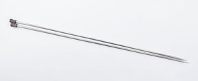 Accessories Unlimited Single-Point Needles 14" / US 3 (3.25 mm) Nova Platina Single Point Knitting Needles