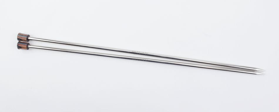 Accessories Unlimited Single-Point Needles 14" / US 8 (5 mm) Nova Platina Single Point Knitting Needles