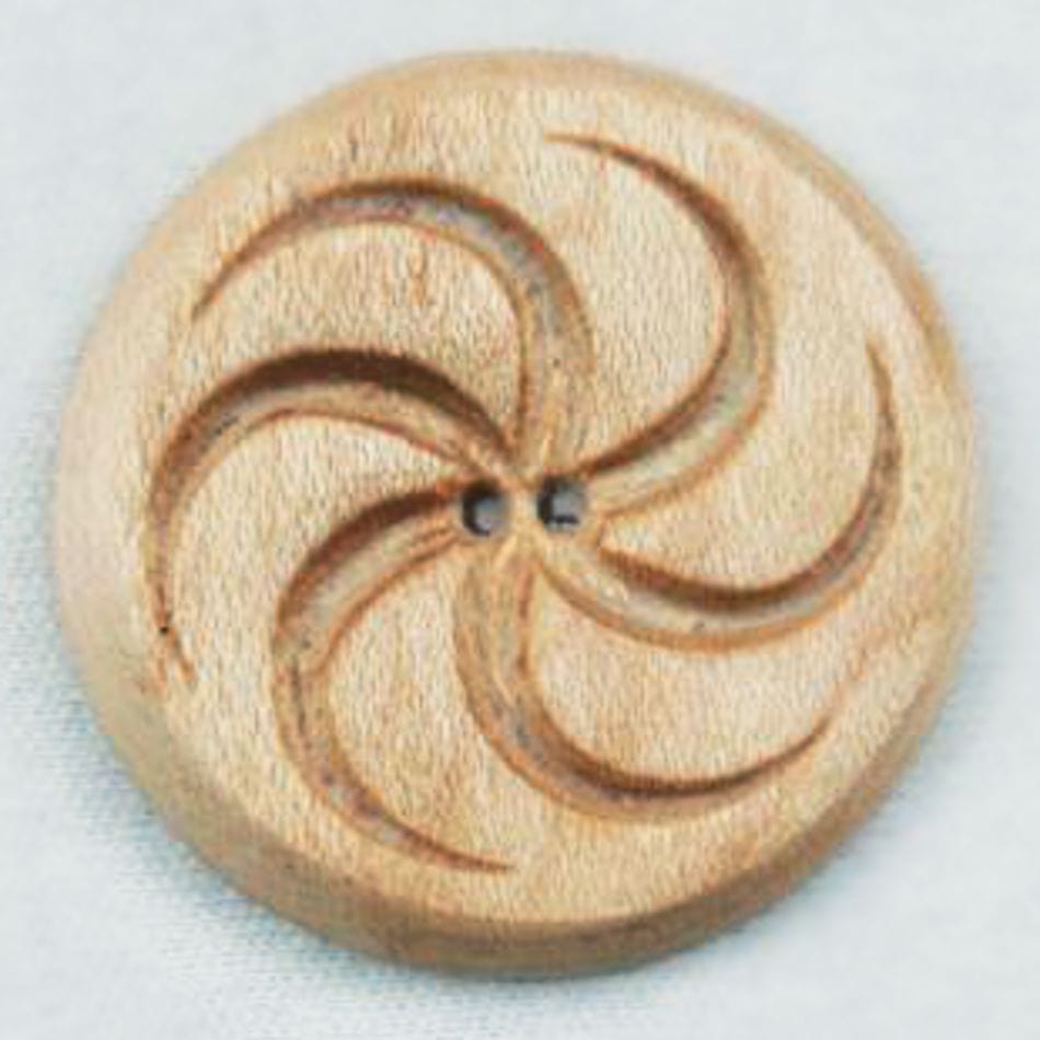 Alosada LLC Buttons 1.5" / Maple Wood Button by Alosada