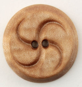 Alosada LLC Buttons 1" / Maple Wood Button by Alosada