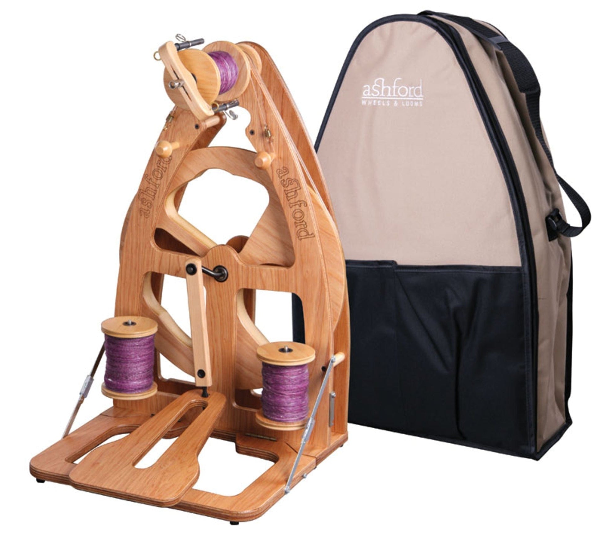 Ashford Handicrafts Limited Spinning Wheels Single Ashford Joy 2 Spinning Wheel, with Carry Bag